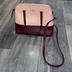Kate Spade colour block handbag with cross body strap